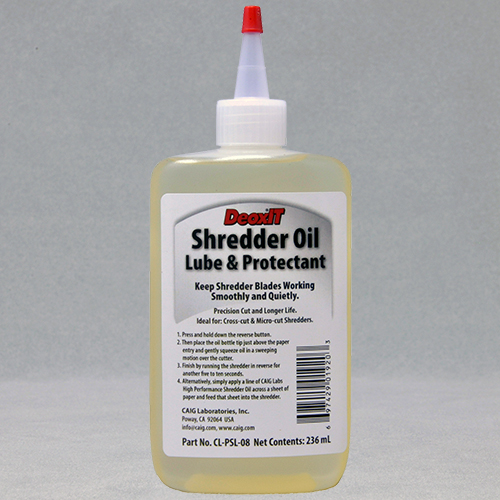 Paper Shredder Oil - 12 oz